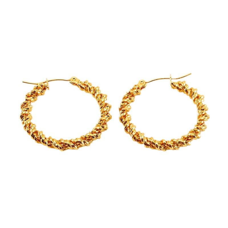 18k Gold Plated Ear Hoop