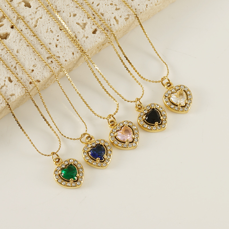 Necklace with Zircon