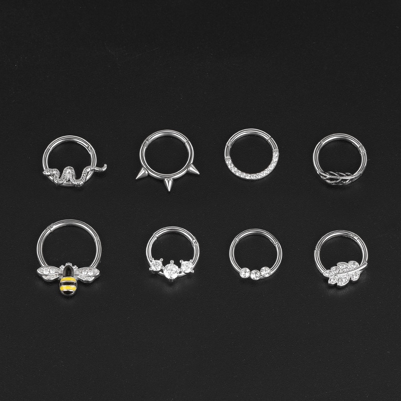 Hinged Segment Ring with Leaf(图1)
