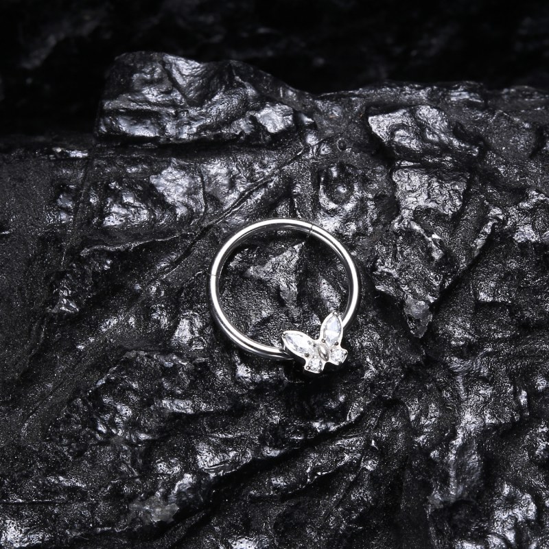 Hinged Segment Ring with Butterfly(图1)