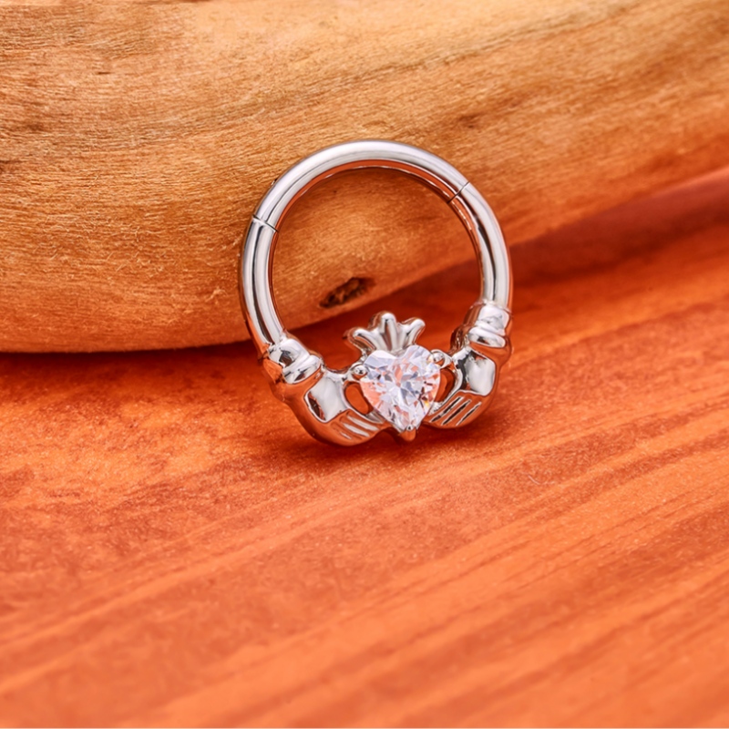 Hinged Segment Ring with Heart(图1)